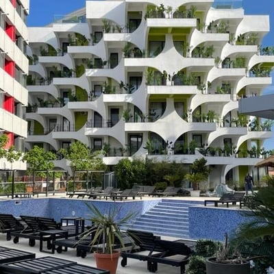 Rent of a comfortable furnished 2-room apartment, 56 m², Mamaia, Constanța, Romania